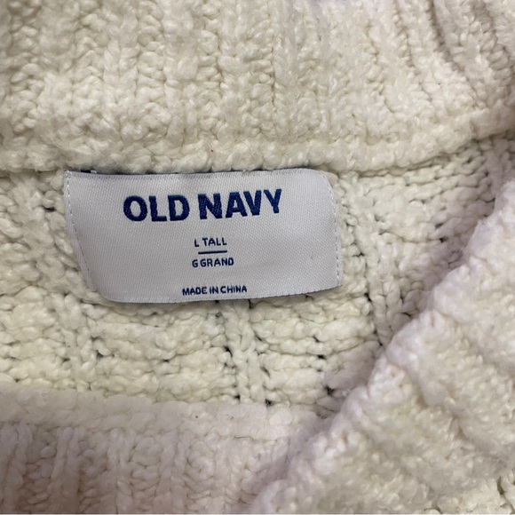 Old Navy Thick Cozy Sweater Tall Large - Picture 4 of 4